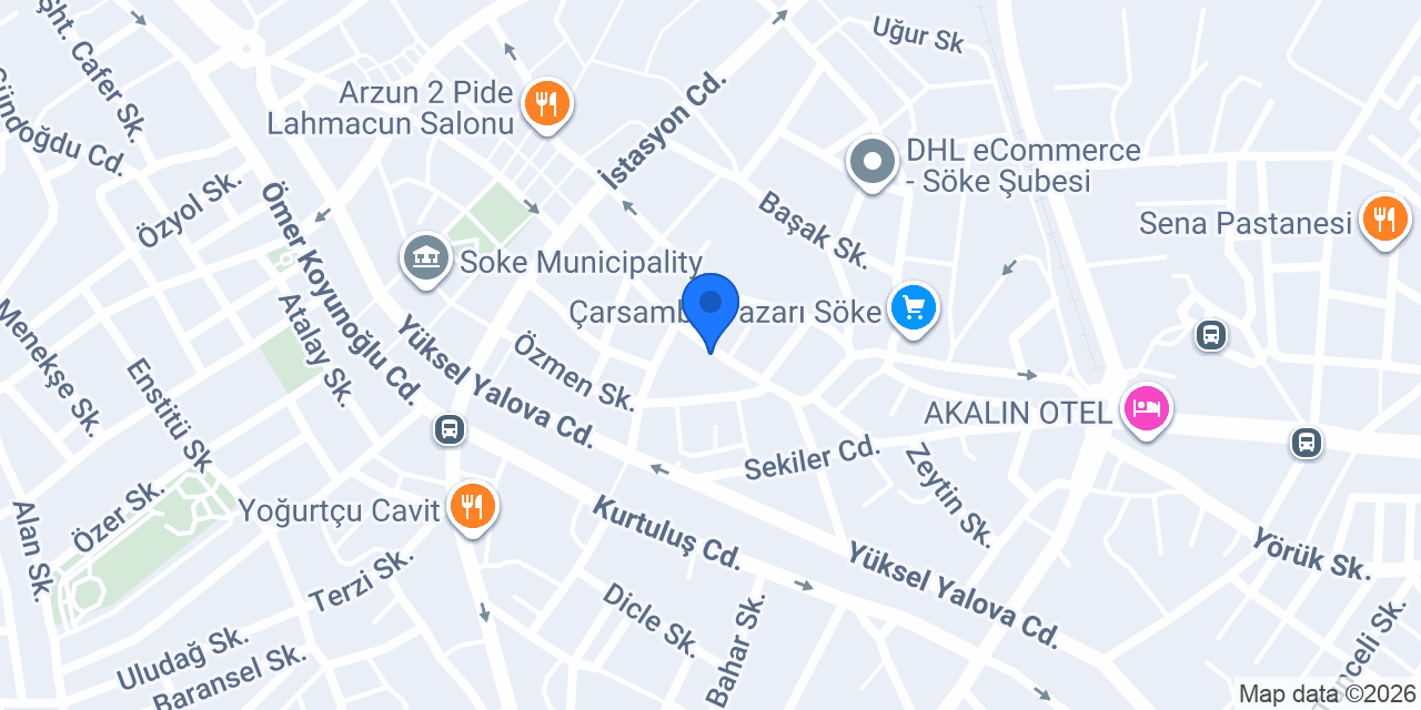 Söke Simay Psikoteknik Değerlendirme Merkezi konumu