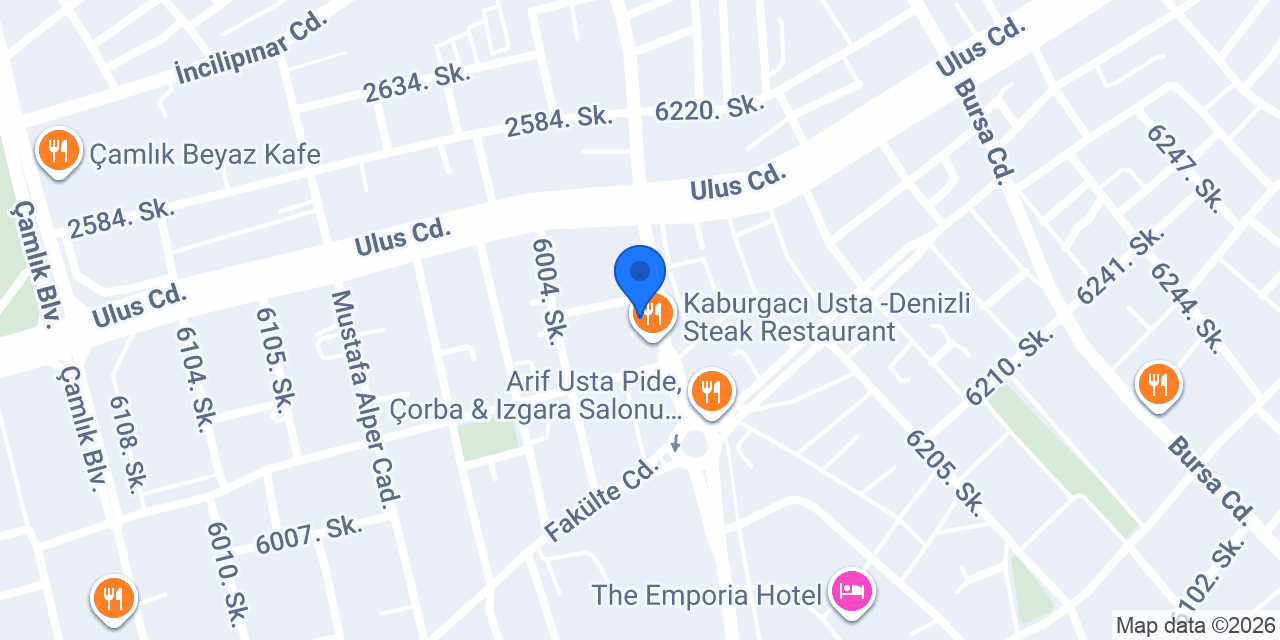 LEZZET KASAP ÇAMLIK konumu