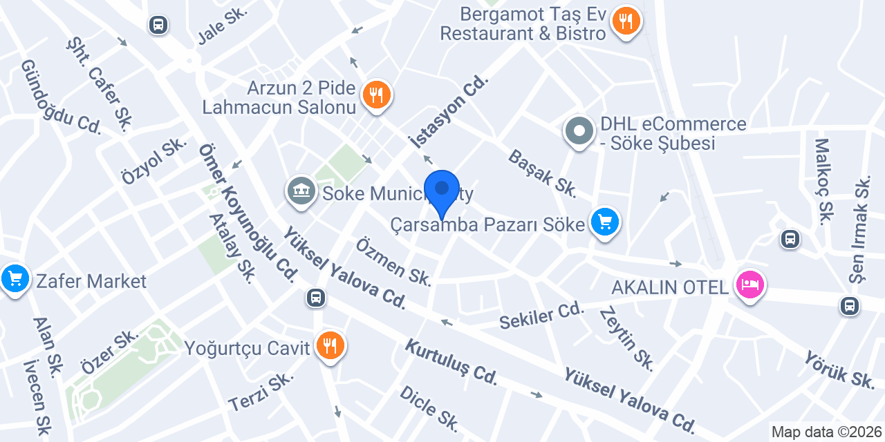 Ekiner Sıhhi Tesisat konumu