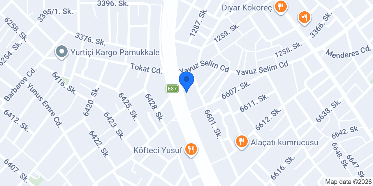 İnci Class Hotel konumu