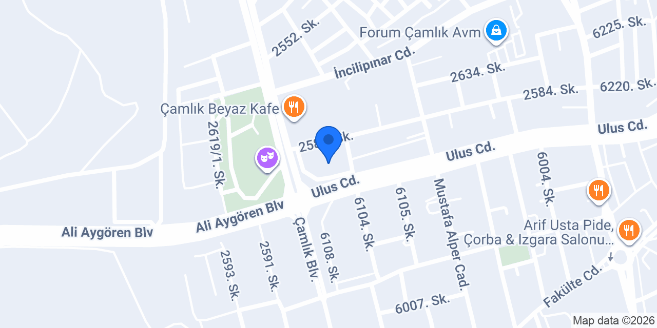 ŞAHİN YAPI ltd .şti.tiç.tahüt.inşaat. konumu