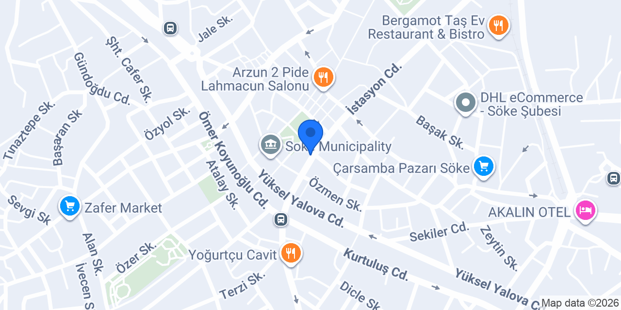 Kılıçoğlu İletişim konumu