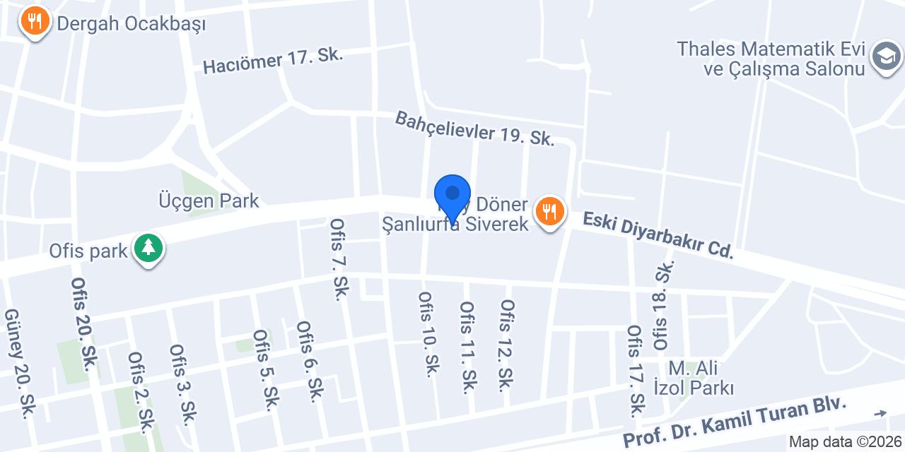 EQO DÖNER SİVEREK konumu
