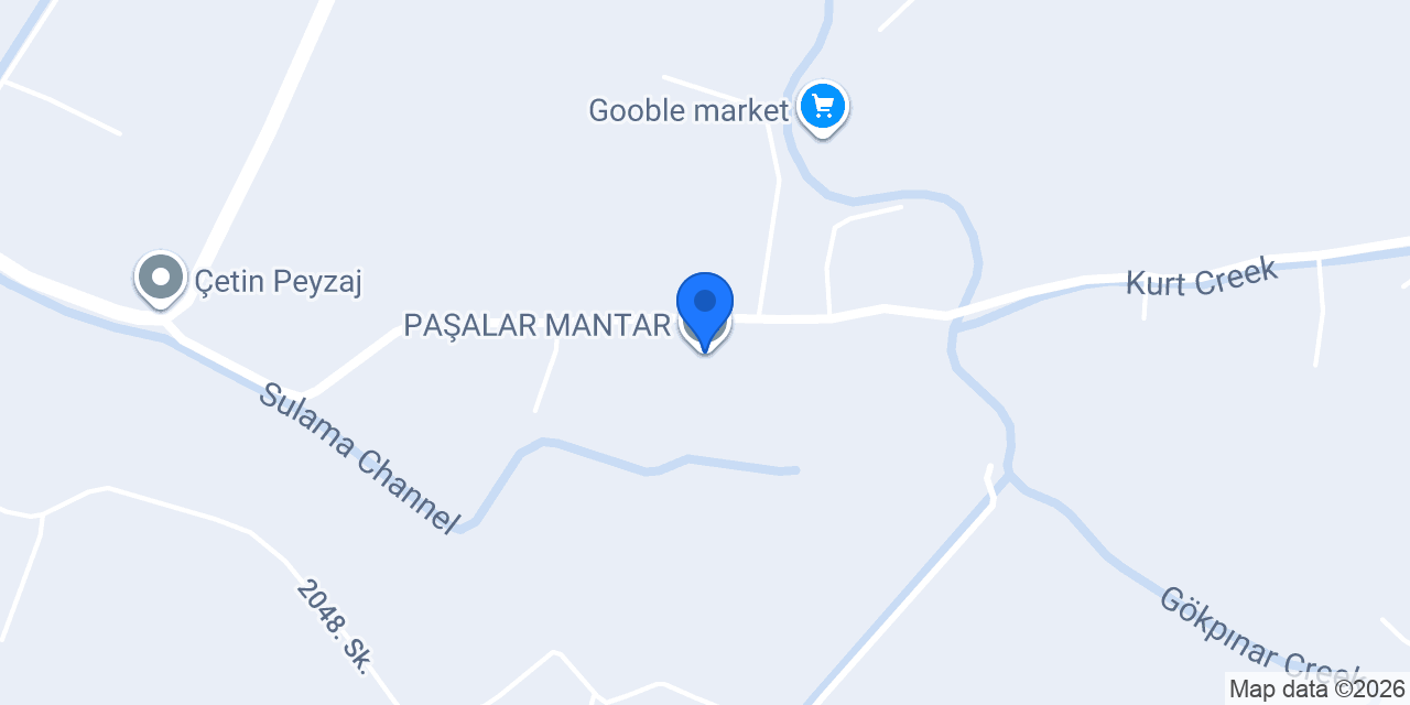 PAŞALAR MANTAR konumu
