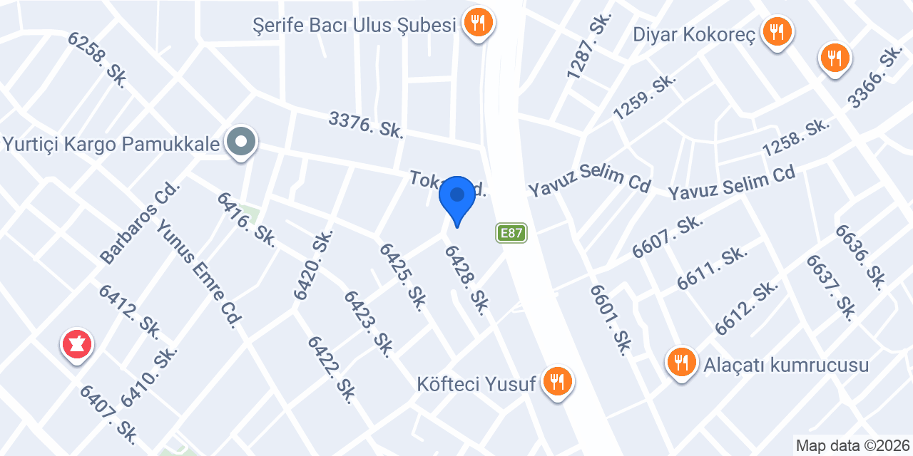 Acil Lastikçi konumu