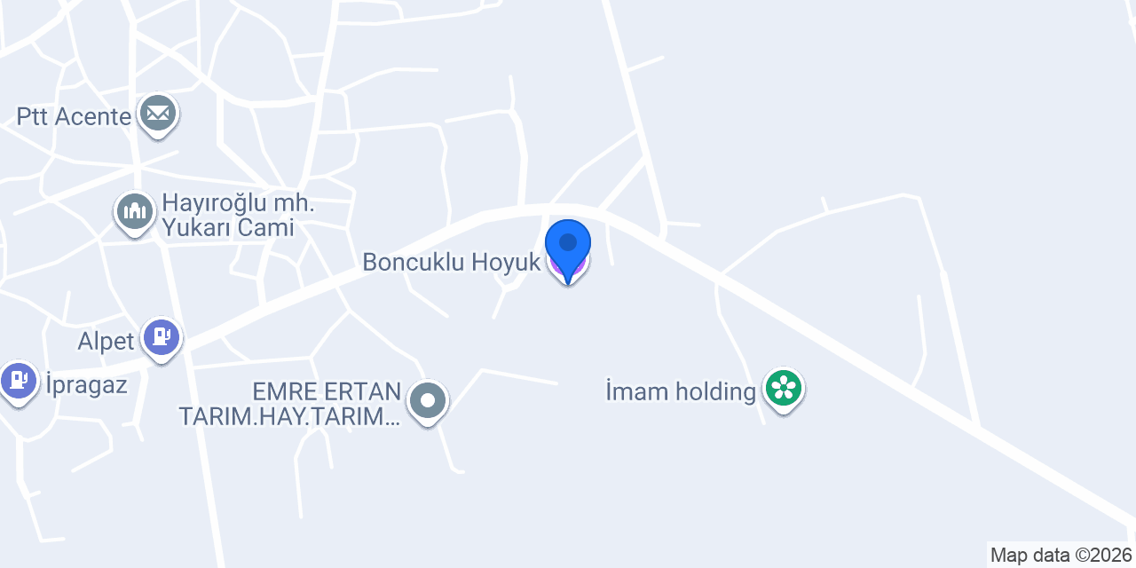 Boncuklu Hoyuk konumu