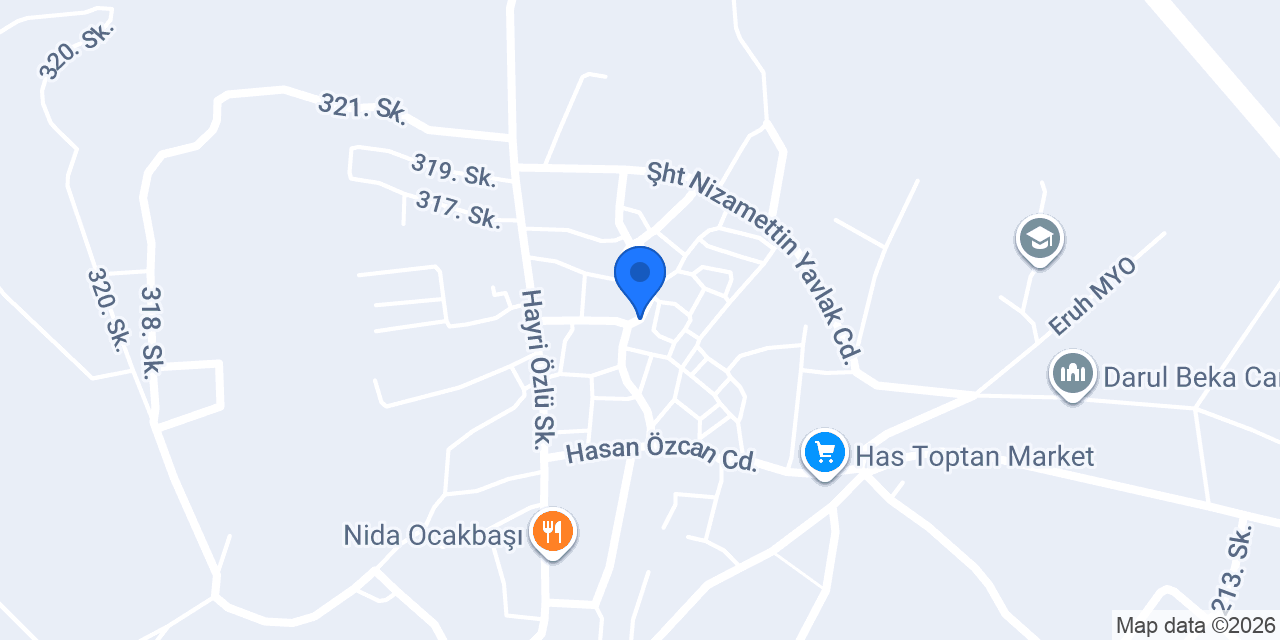 Merkez Eczanesi konumu