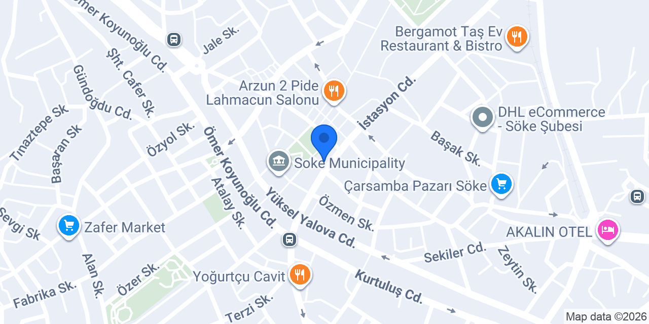 Akademi Büfe konumu