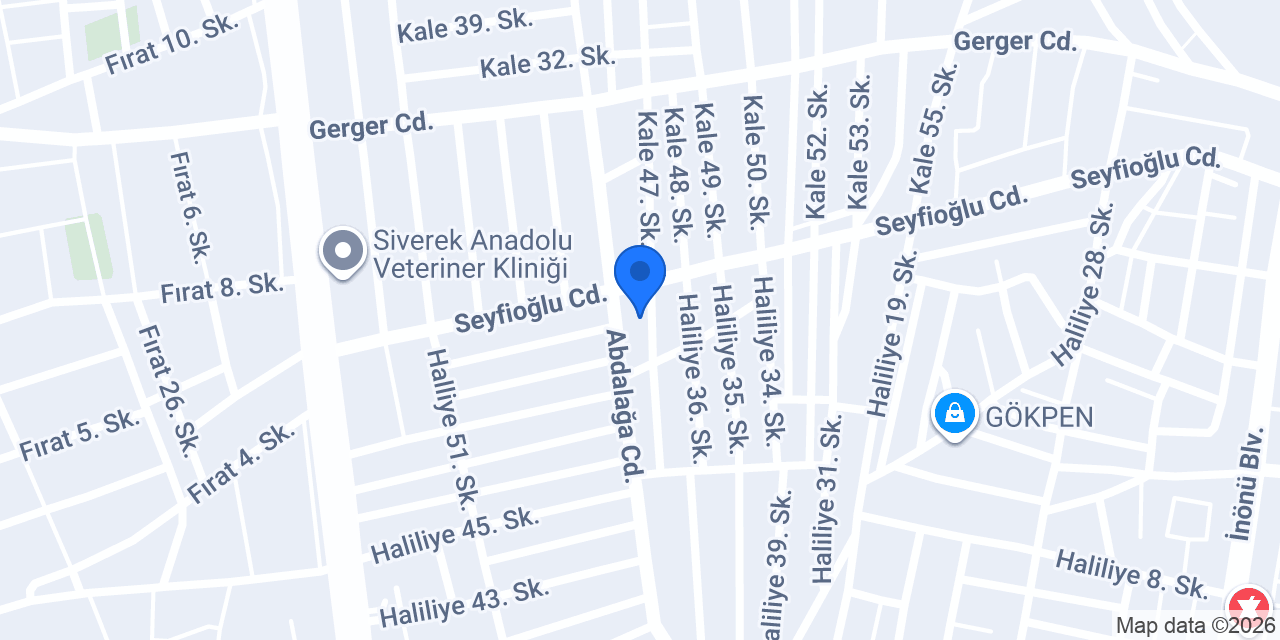 Siverek engelliler Derneği konumu