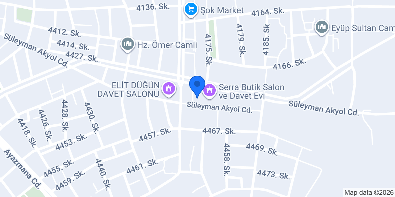 Sosyete Et Sarayı Isparta konumu