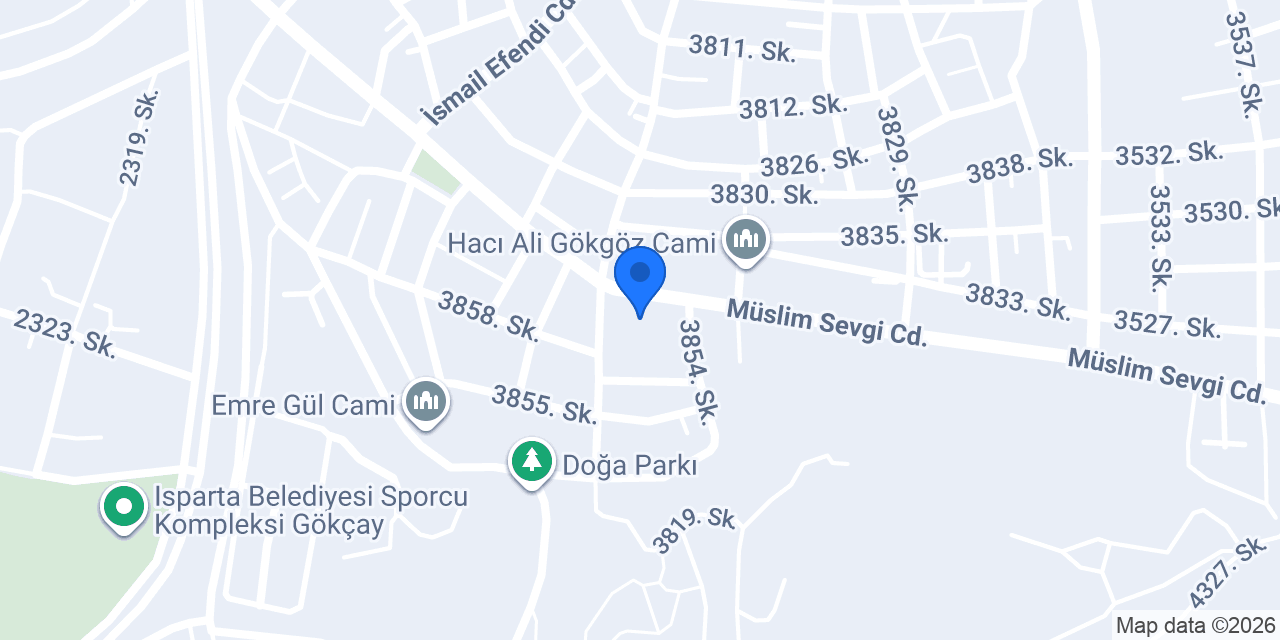 Dr. Ercan Baş Kliniği konumu