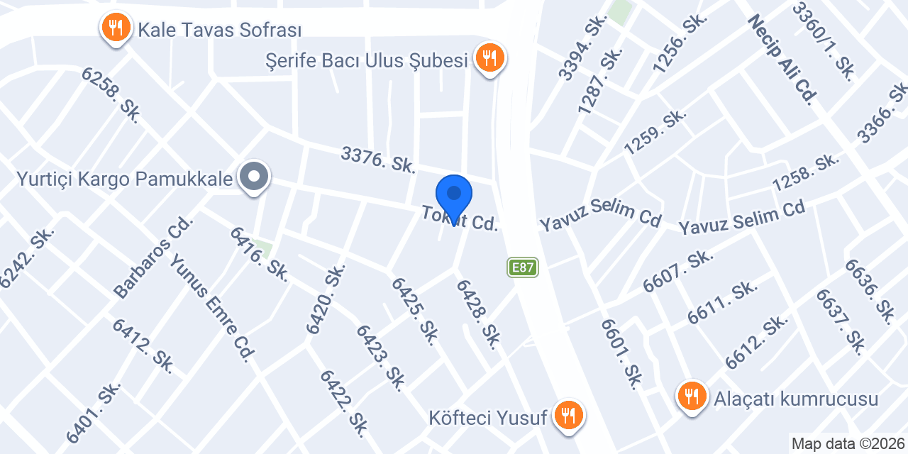 CK Mobilya konumu