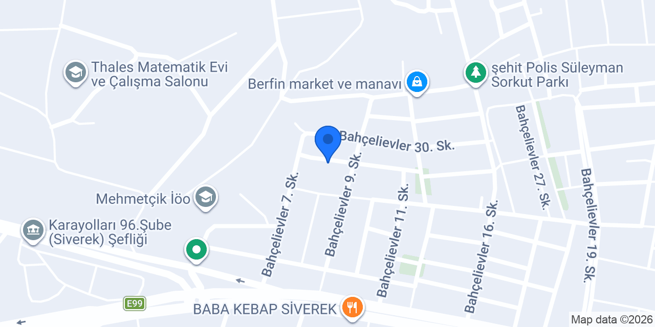 Siverek Kreş Modern Çocuk Akademisi konumu