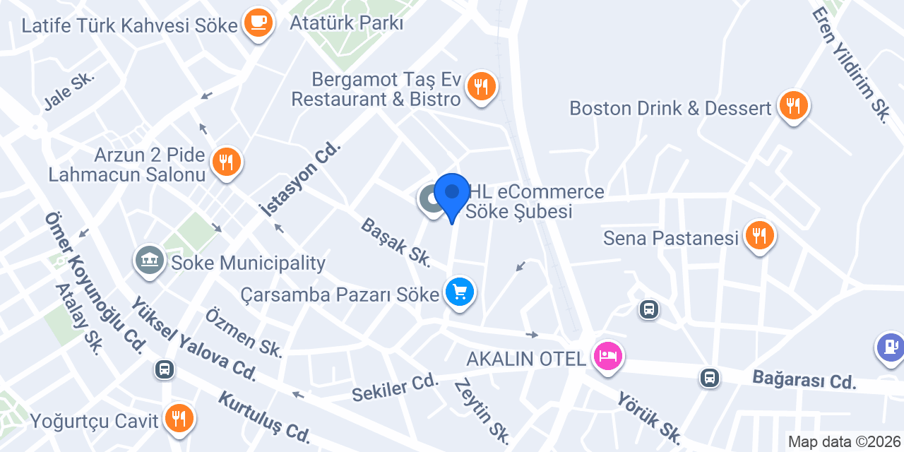 Söke İnci Temizlik konumu