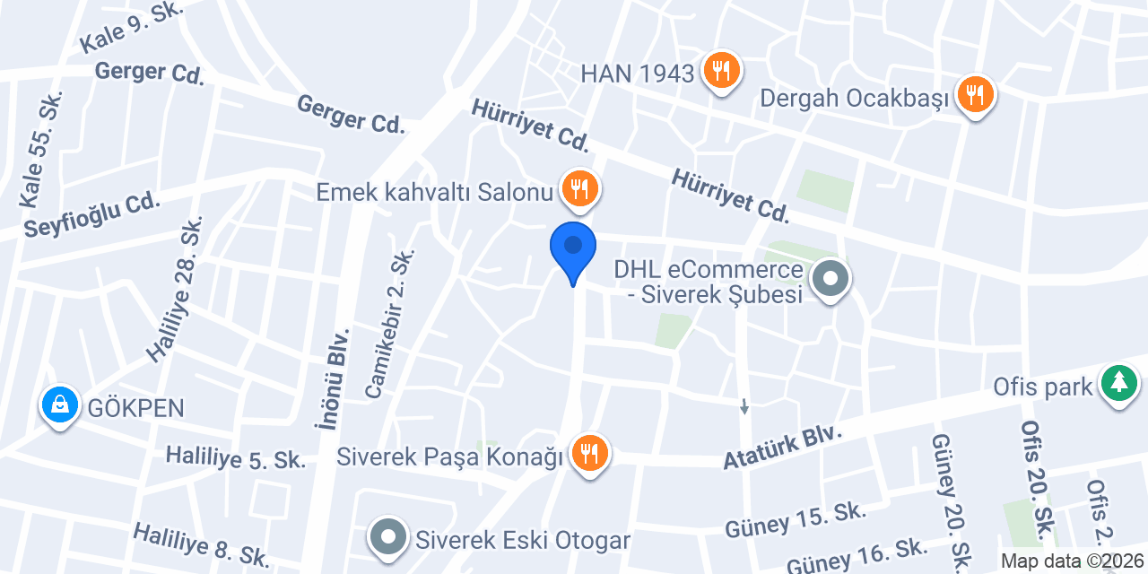 Güney Reklam konumu