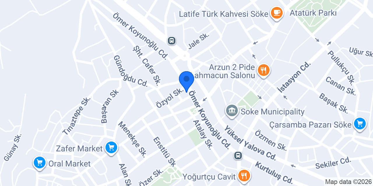 AFİFE RESTORAN konumu