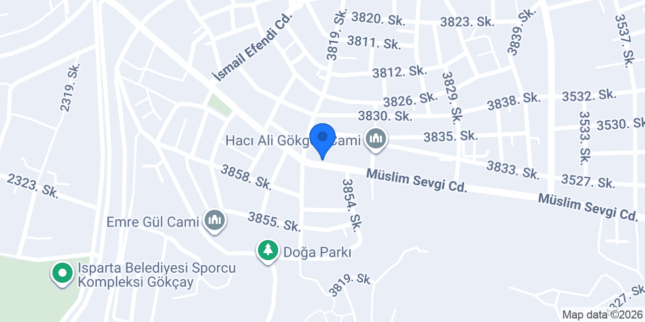 Doğa Eczanesi konumu