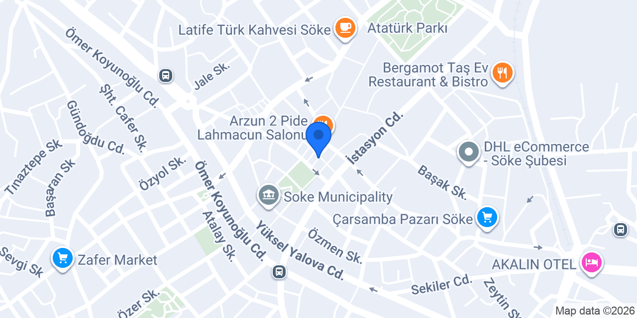BERFİN TÜTÜNCÜLÜK konumu