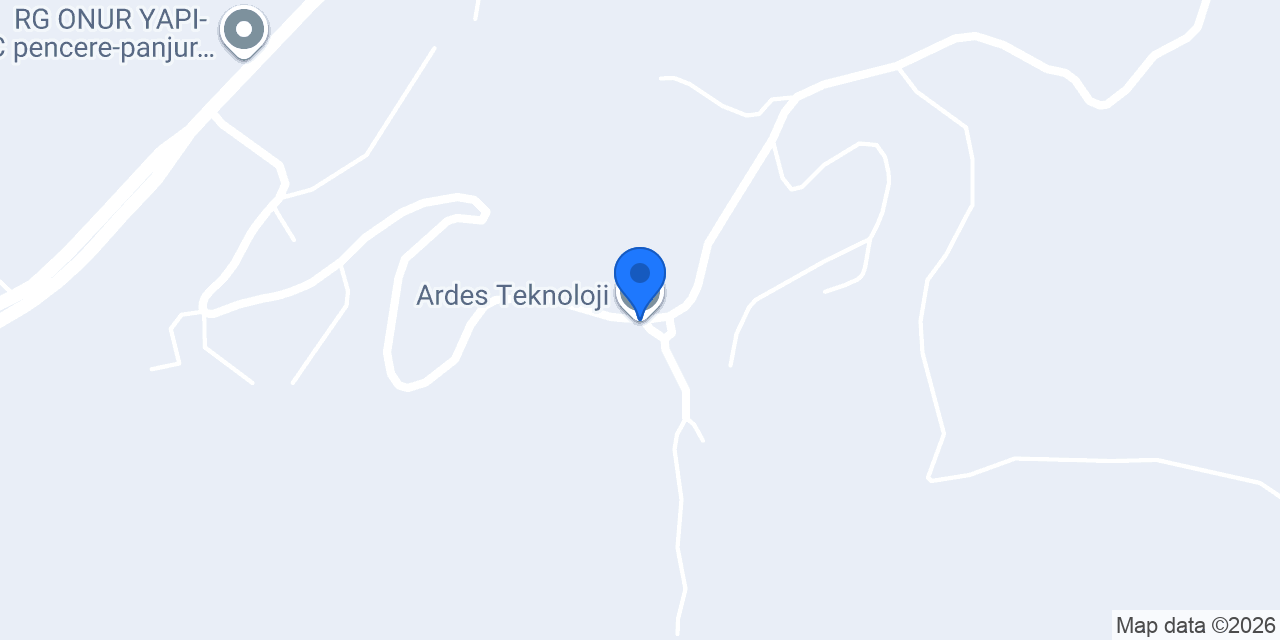 Ardes Teknoloji konumu