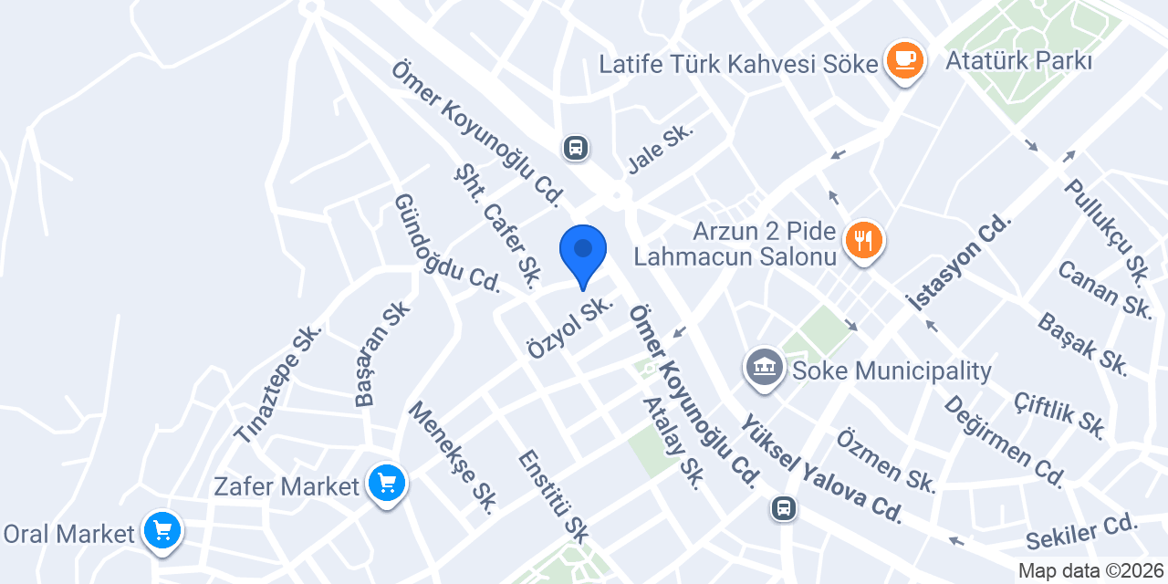 Söke Fit Yaşam Merkezi konumu