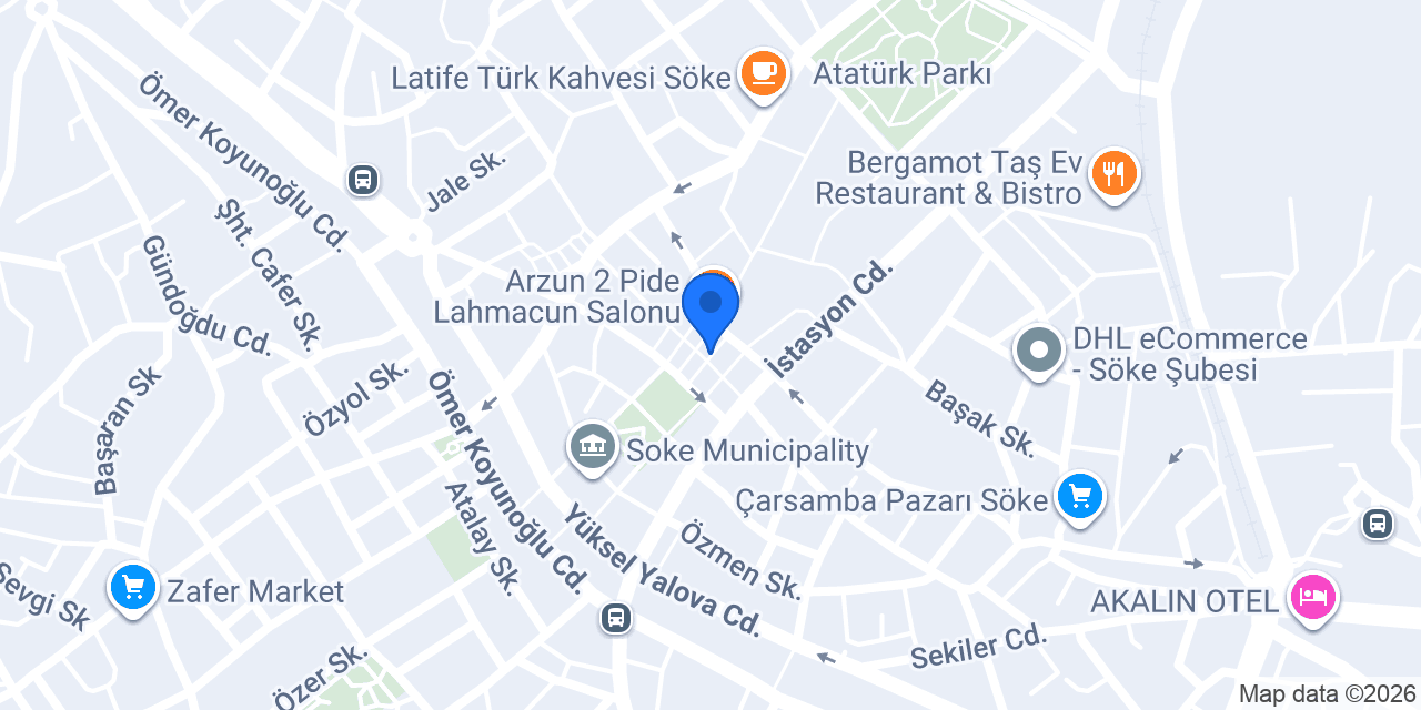 ŞKA Aksesuar konumu