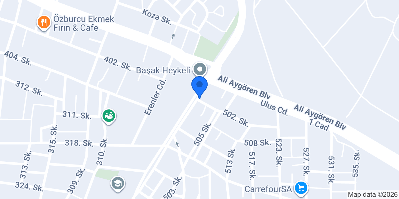 Diş Hekimi Cem Semercioğlu konumu