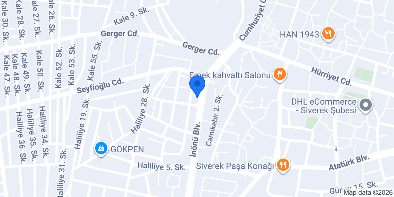 Hamidanoğlu Av Bayii konumu