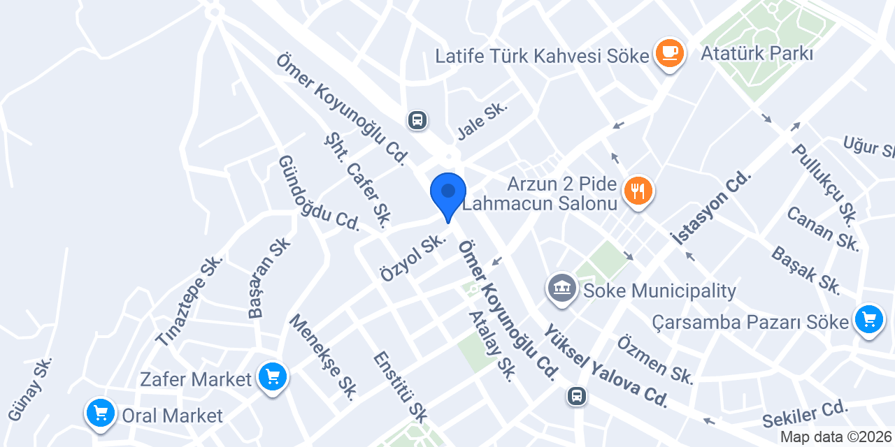 İtimat Kırtasiye konumu