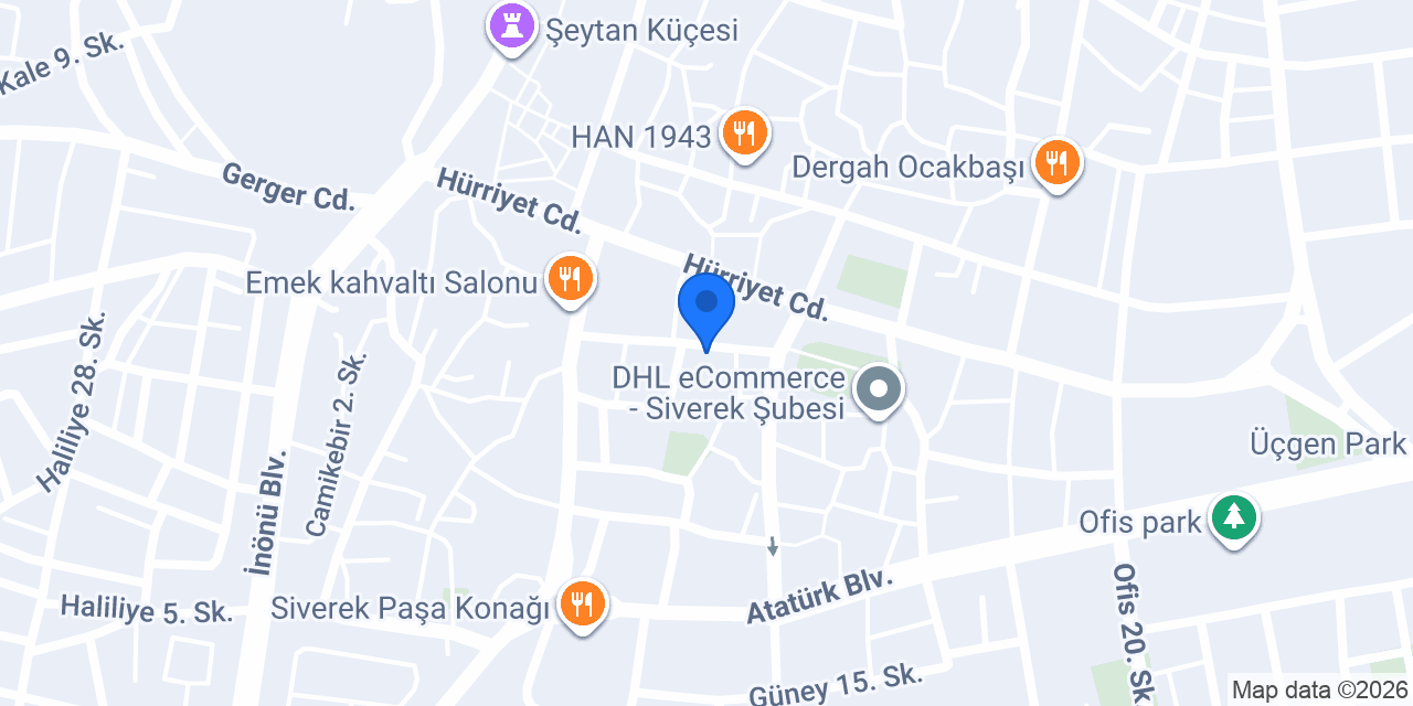 Hatipoğlu Emlak konumu
