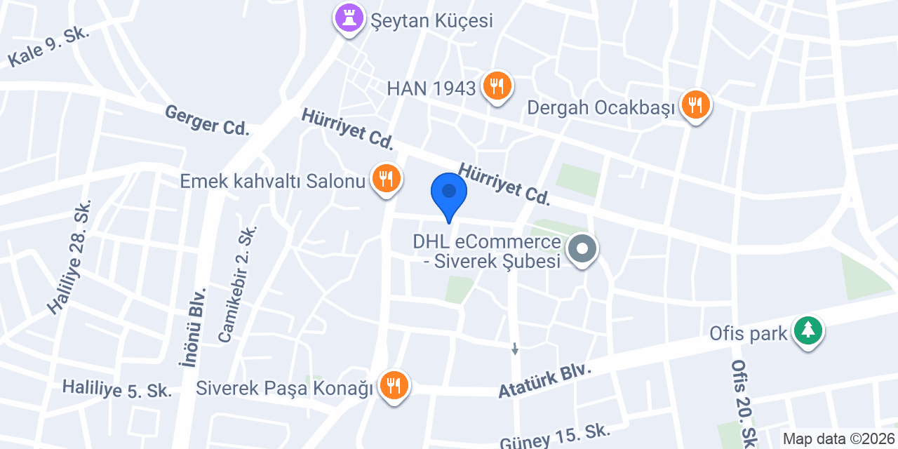 Siverek Nova Erkek Kuaför Salonu konumu