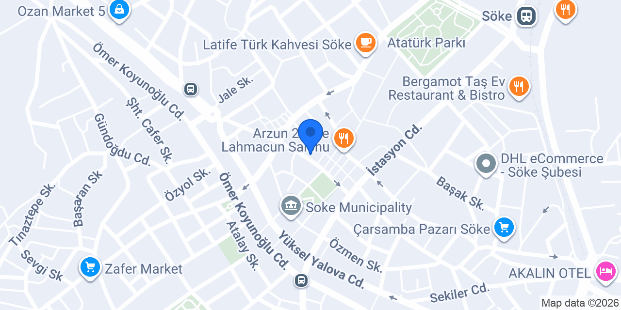 QNB Söke Şubesi konumu