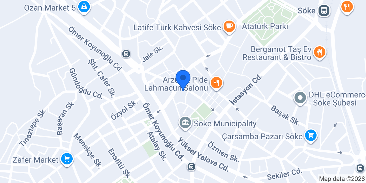 Şekerbank Söke konumu