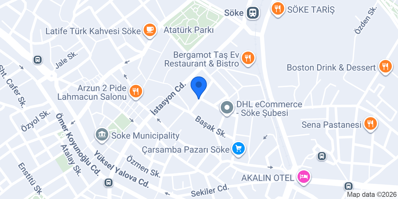 NT Reklam Tabela Söke konumu
