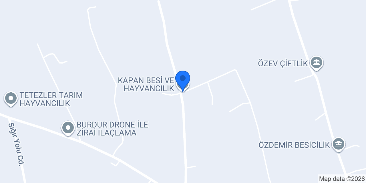 KAPAN BESİ VE HAYVANCILIK konumu