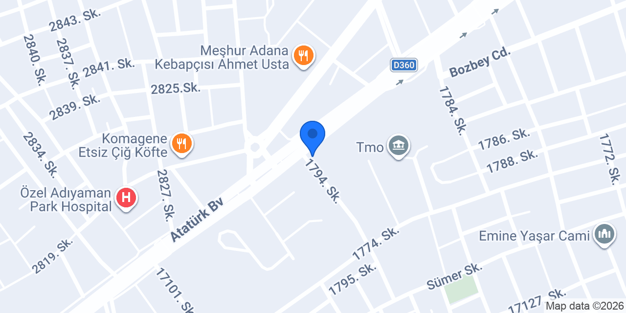 Ciğerci Bahattin Adıyaman konumu