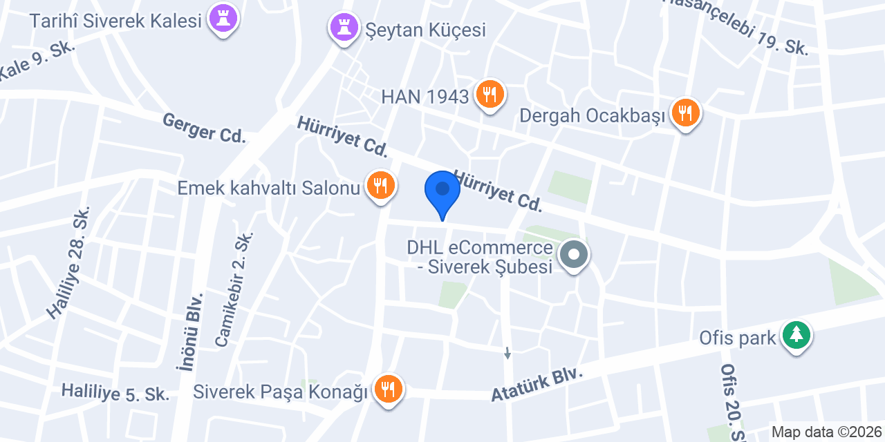 Rota Çalısma Salonu konumu