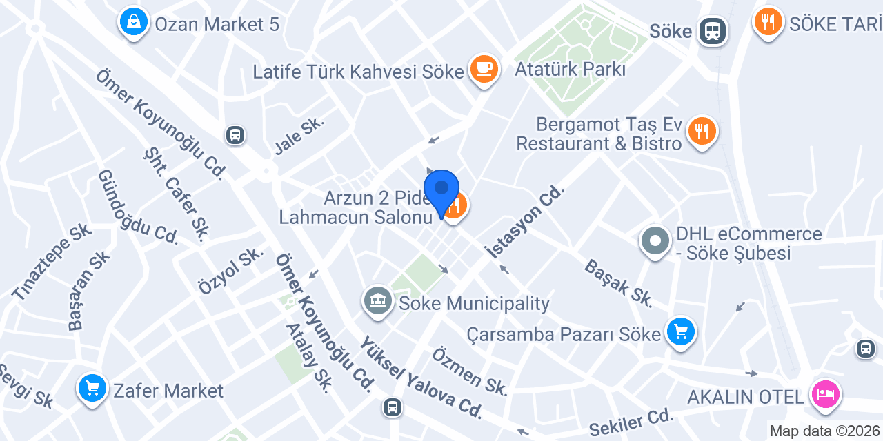 JÜLİDE (Takı & aksesuar) konumu