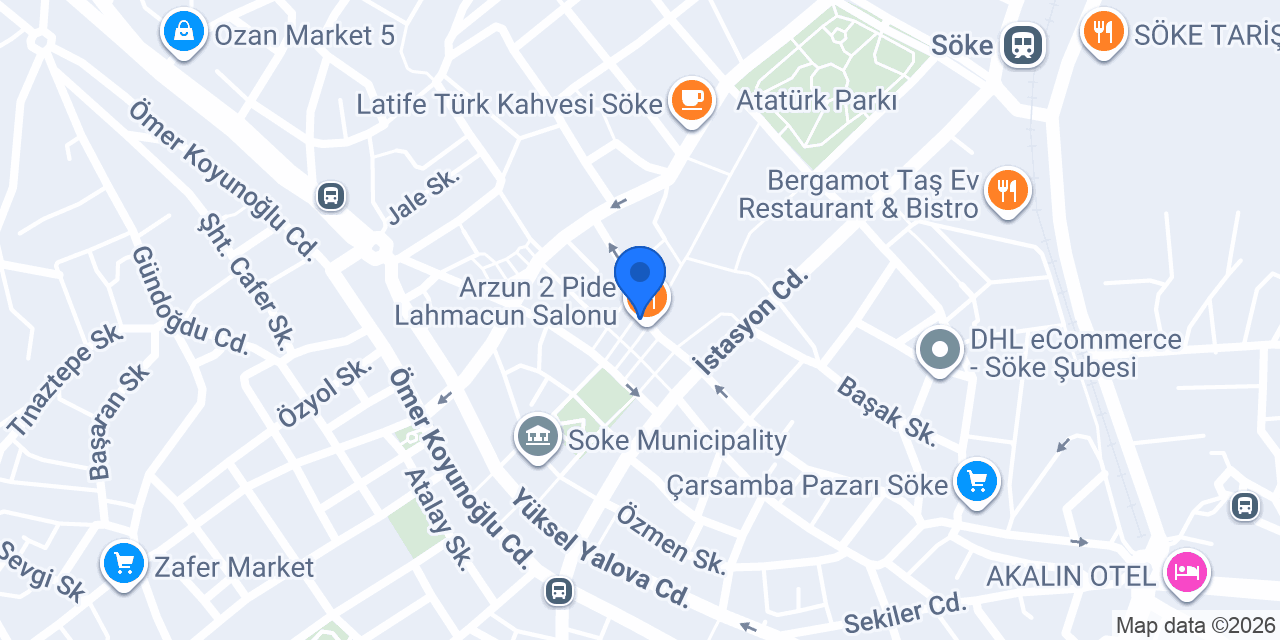 Urfa Ocakbaşı Söke konumu
