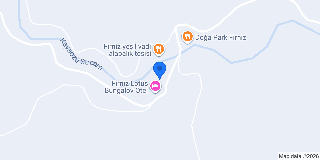 Fırnız Lotus Restoran konumu