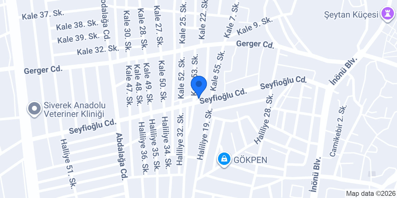 Seyfioğlu Erkek Kuaförü konumu