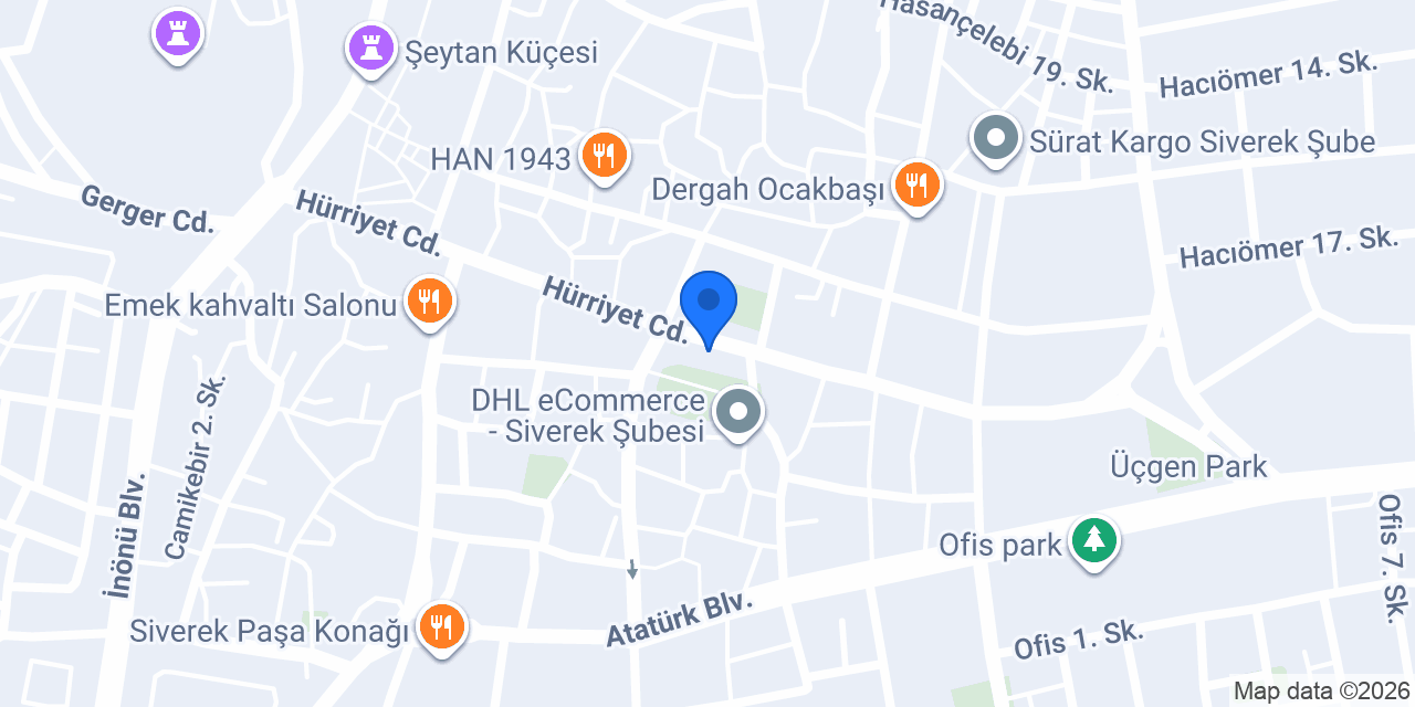 Siverek Avukat Turan Bahçivan konumu