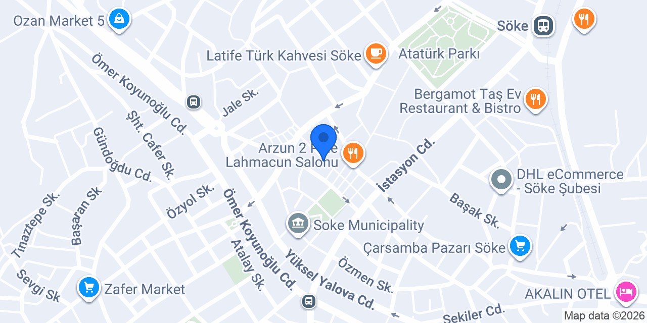 Anadolubank Söke Şubesi konumu