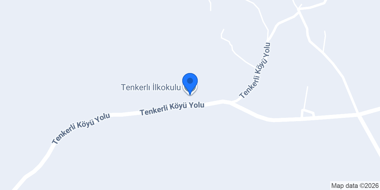 Tenkerlı İlkokulu konumu