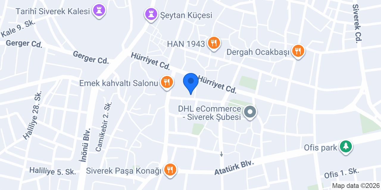 Setr-i Nur Siverek konumu