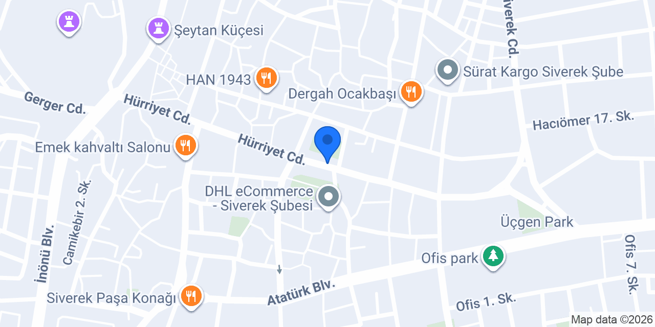 Avukat Ali Şur konumu