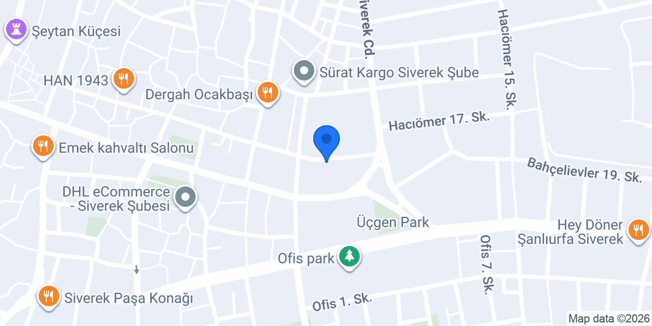 SİVEREK KUMRU konumu