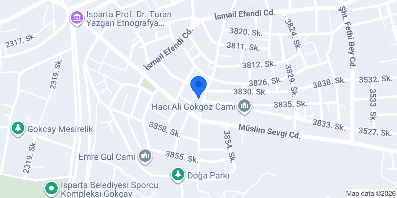 Bakbi kokereç konumu