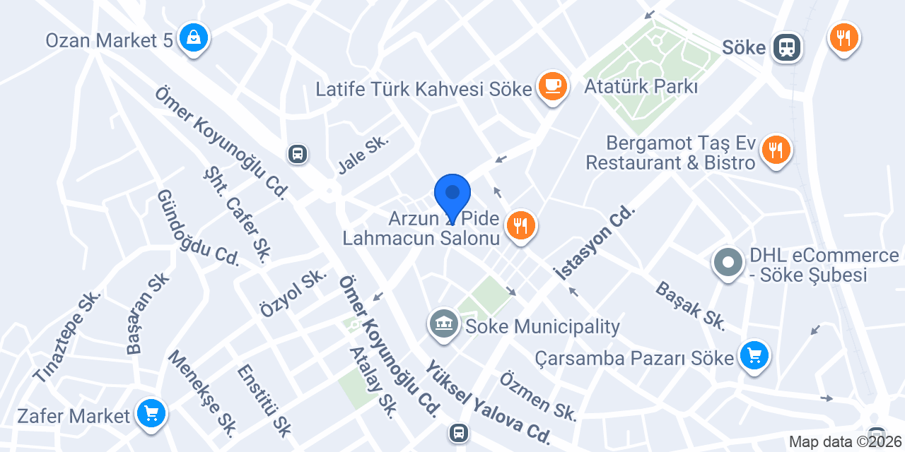 Cadde Tekel Bayi konumu