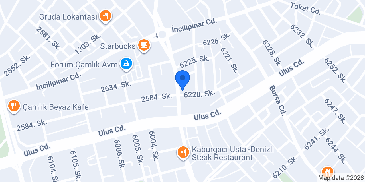 SOS Burger konumu