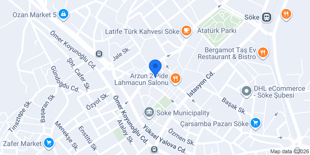Thrill Giyim Söke konumu